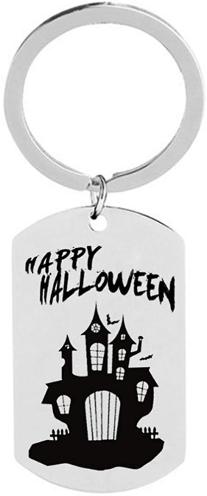 Stainless Steel Dog Tag Keychain Gifts for Men Women Teen Boy Girl Best Friends