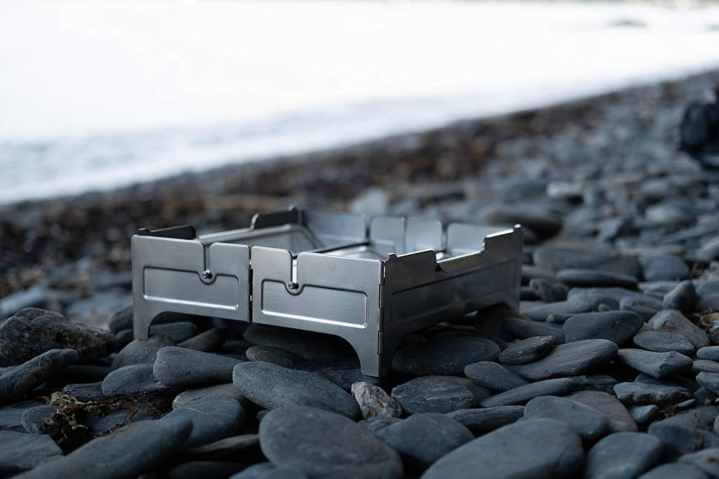 Wolf and Grizzly Fire Safe; A Portable, Foldable Fire Pit for Outside Cooking and Bonfires
