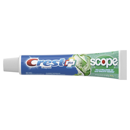 Crest Complete Active Fresh + Whitening Toothpaste, 5.5oz (Pack of 4)