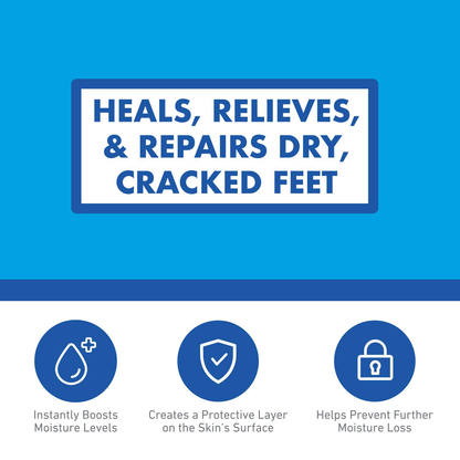 O'Keeffe's Healthy Feet Foot Cream, 3.2 ounce Jar, (Pack of 2)