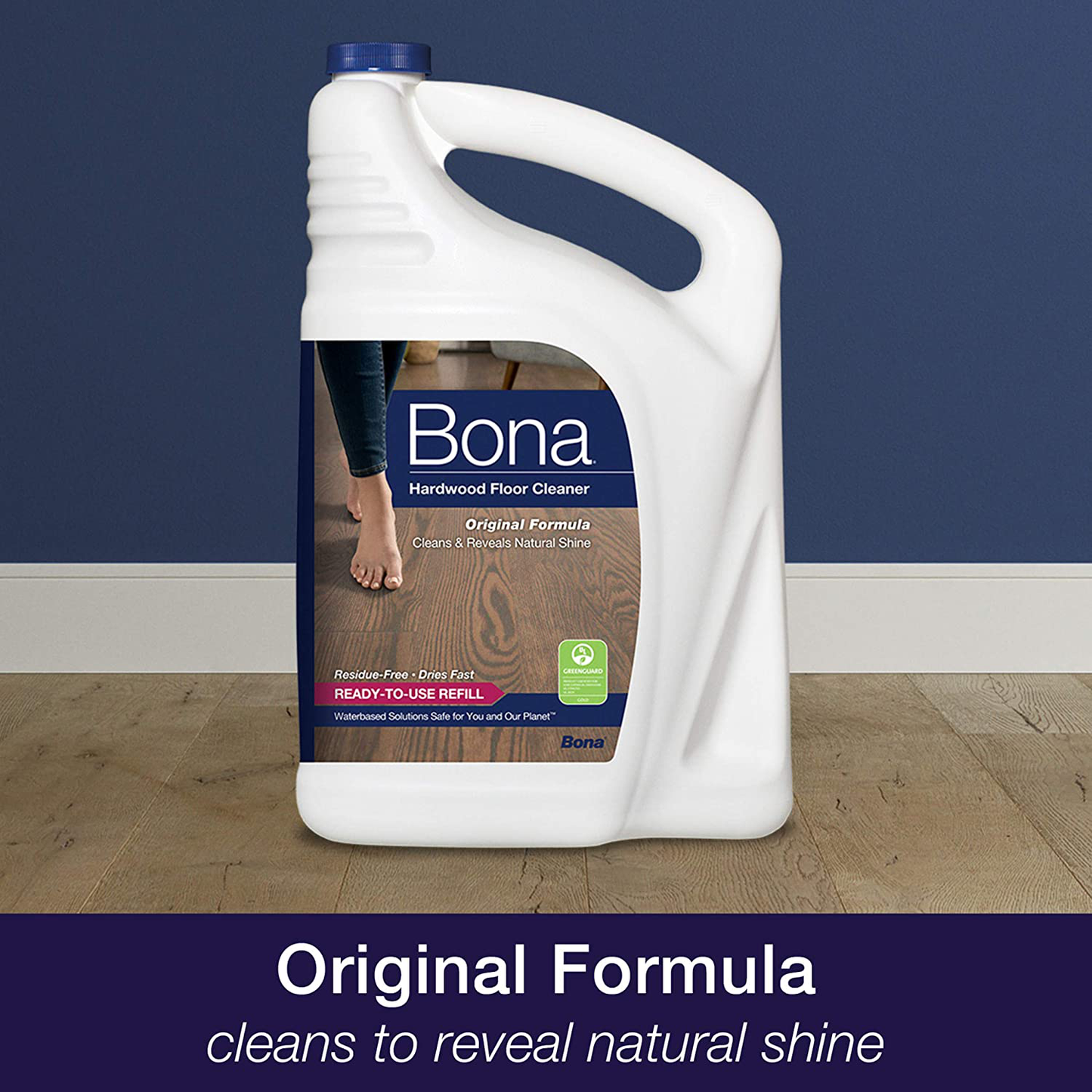 Bona Refill Hardwood Floor Cleaner, 128 Fl Oz (Pack of 1)