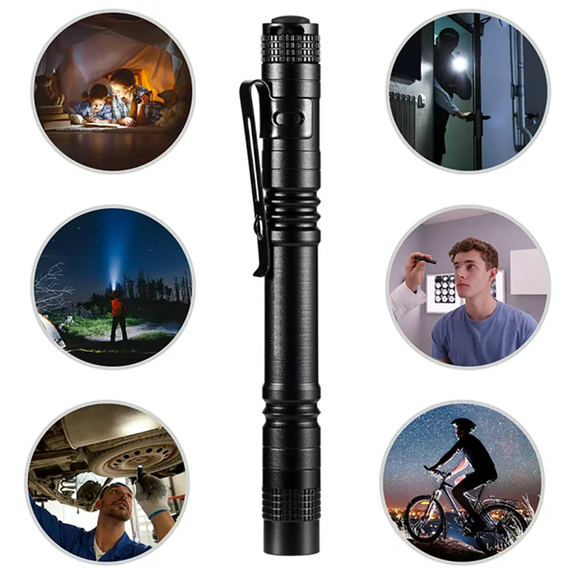 5 PCS LED Pen Light Flashlights - Mini Flashlight for Inspection, Repair, Camping