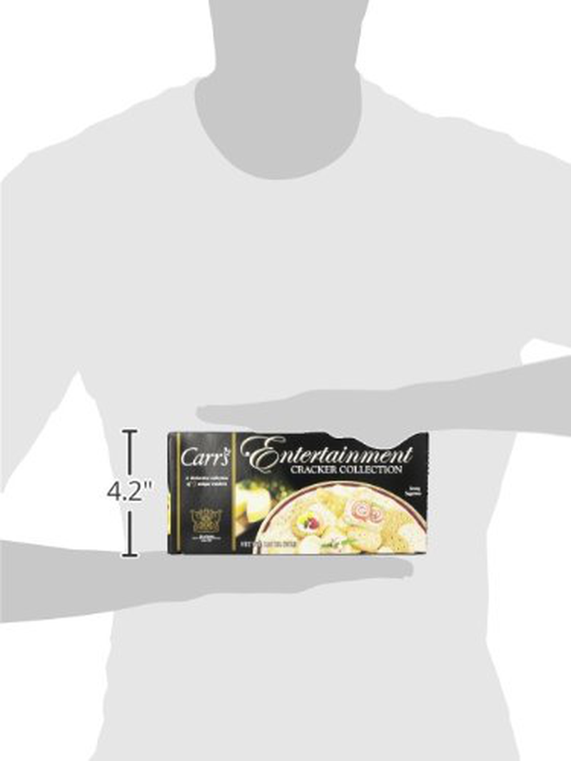 Carr's Entertainment Crackers, Snack Crackers, Party Snacks, Variety Pack, 7.05oz Box (1 Box)