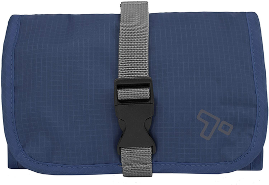 Travelon Tech Accessory Organizer, Royal Blue, OPEN 13.75 x 6.5 x .1 CLOSED 6.5 x 5 x 1