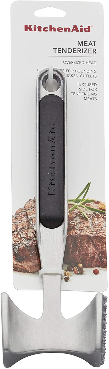 KitchenAid Gourmet Meat Tenderizer, One Size, Black