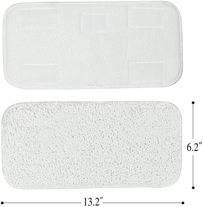 Vingi Sienna Luna Replacement Pads Microfiber Mop Pads Fit for Steamer Head SSM-3006 Series Hard Floor Mop Washable Durable Cloth Pads 6 Pack
