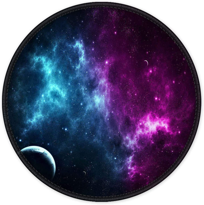 ITNRSIIET Mouse Pad, Colorful Geometric Pattern Design Round Mousepad. Customized Gaming Mousepads for Laptop and Computer. Cute Design Desk Accessories. Non-Slip, Stitched Edges, Waterproof