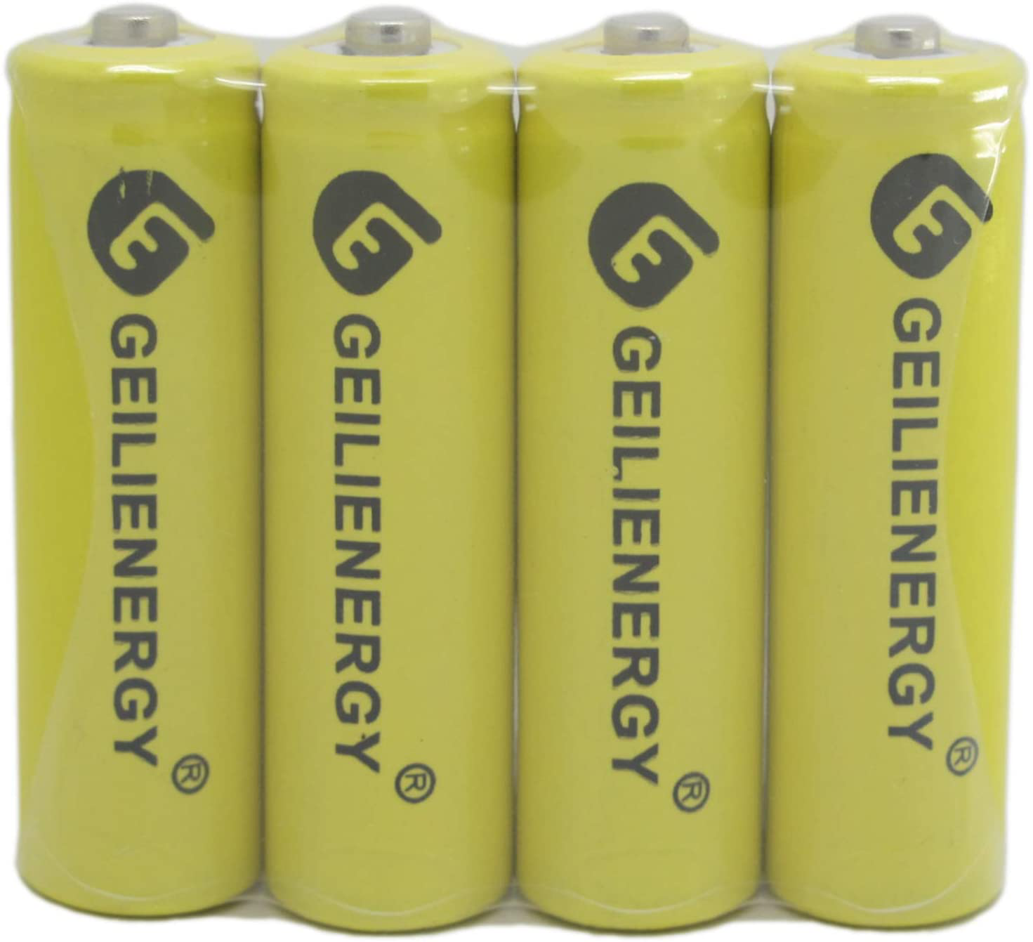 GEILIENERGY Solar Light AA Ni-CD 600mAh Rechargable Batteries,AA Rechargeable Batteries for Solar Lights Solar Lamp(8 PCS)