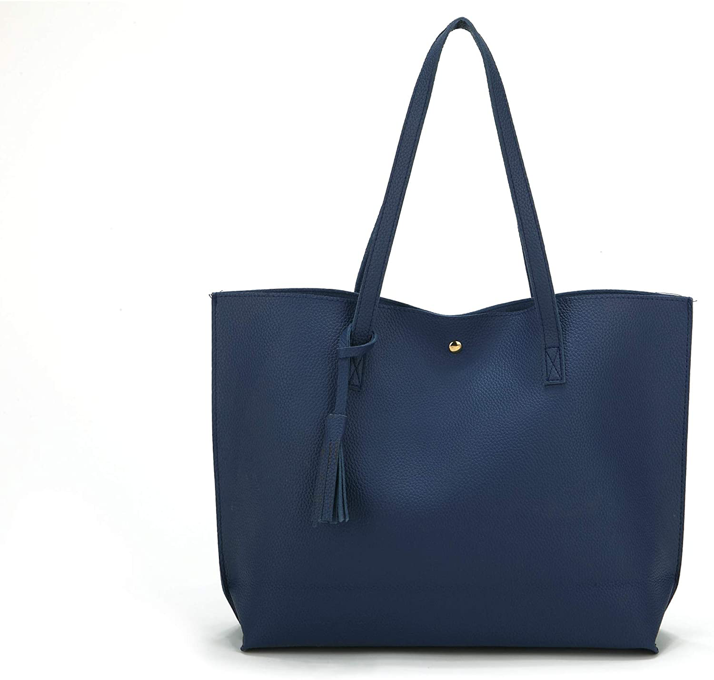 Women's Tote Bags Top Handle Satchel Handbags Faux Leather Tassel Shoulder Purse