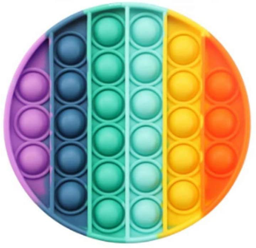Realistic Silicone Push Pop It Fidget Toy - Sensory, Anxiety, Autism Toy