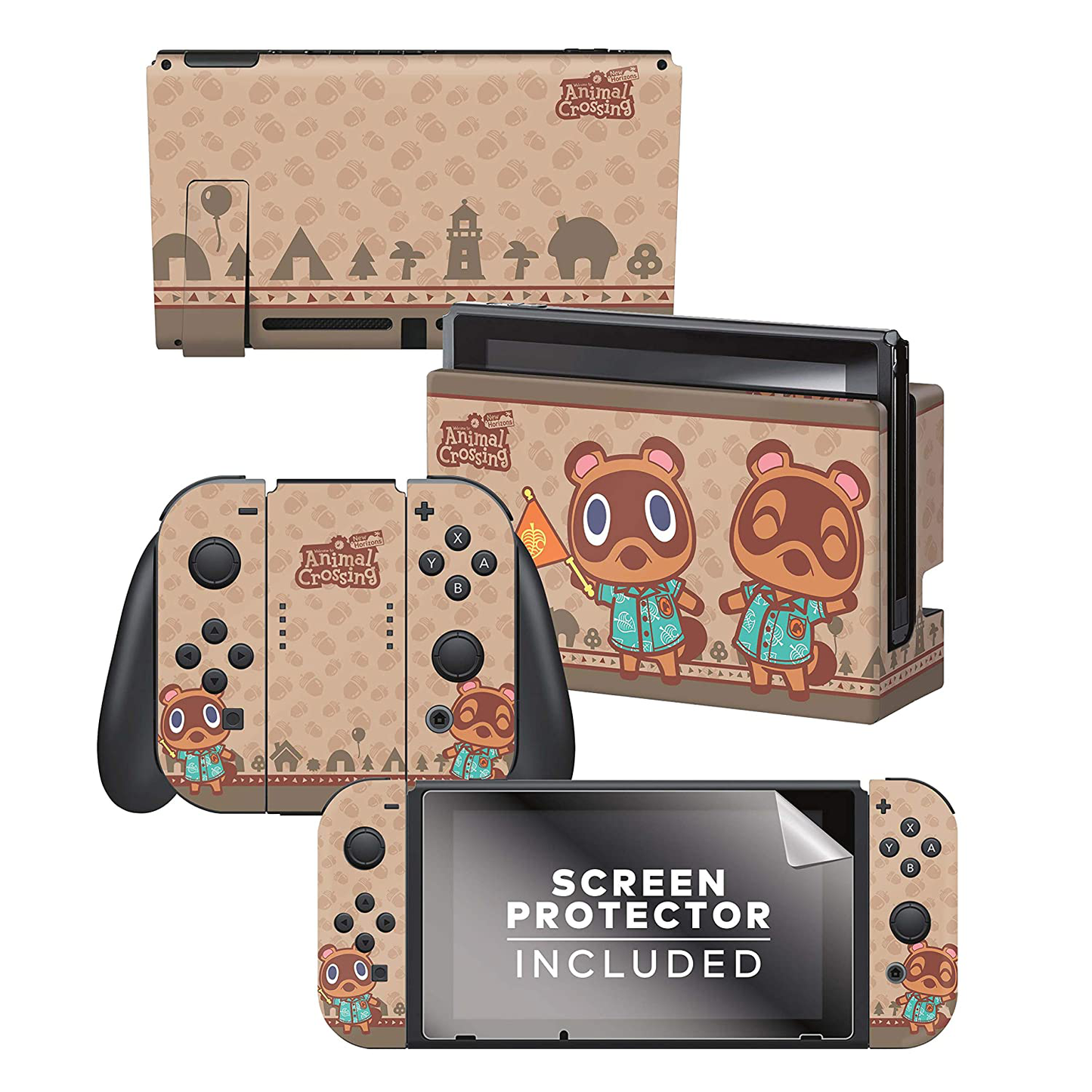 Controller Gear - Nintendo Switch Skin Bundle - Official Nintendo Product - Nintendo Switch