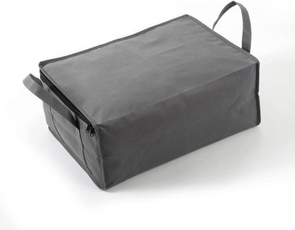 ABO Gear G01 Bins Bags Closet Organizers Sweater Clothes Storage Containers, 3pc Pack, Gray, 3 Count