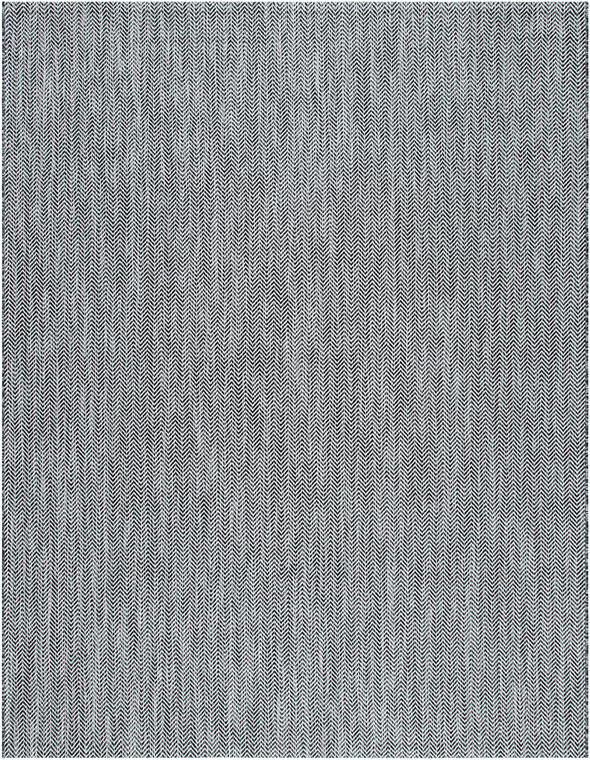 Safavieh Courtyard Collection CY8022 Indoor/ Outdoor Non-Shedding Stain Resistant Patio Backyard Runner, 2'3" x 14' , Navy / Grey