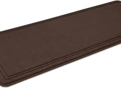 Memory Foam Bath Mat Non Slip Absorbent Super Cozy Velvet Bathroom Rug Carpet, Machine Washable