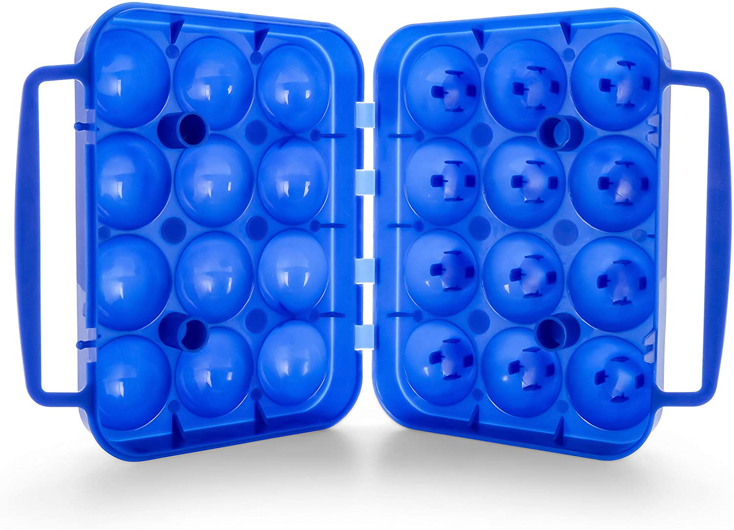 Camco Egg Carrier-Holder - Organize Eggs and Prevent Eggs from Cracking, Easily Fits into Your Refrigerator , Great for RV, Trailer and Camper Kitchens or Camping Holds A Dozen of Eggs (51015)