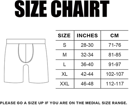 LYYTHAVON Men's Boxer Briefs Cotton Tag-Free Underwear Boxer Briefs