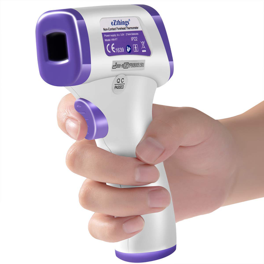 Non Contact Medical Screening Forehead Thermometer for Physician Offices and Hospitals (Mounted)