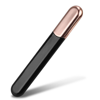 Premium Glass Nail File With Case, Crystal Diamond Salon Best Beauty Nail Buffer