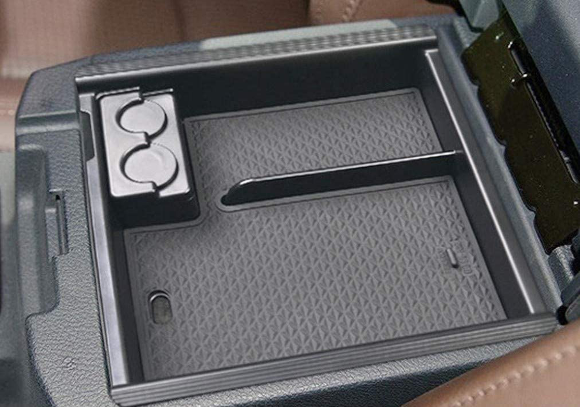  Accessories Center Console Tray Organizer Armrest Box Secondary Storage Compatible with Toyota Tacoma Fits for 2021 2020 2019 2018 2017 2016 Tacoma