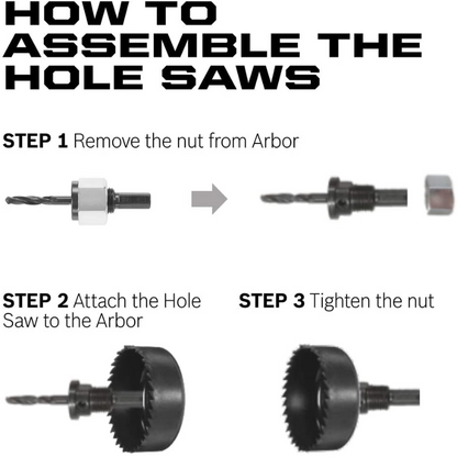 All-in-one Household Drill and Drive Set With Hand Tools