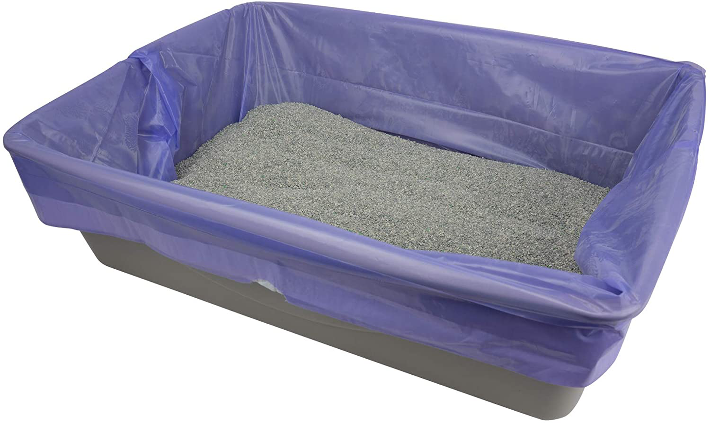 7 Count Fresh Step Drawstring Scented or Unscented Cat Litter Box Liners