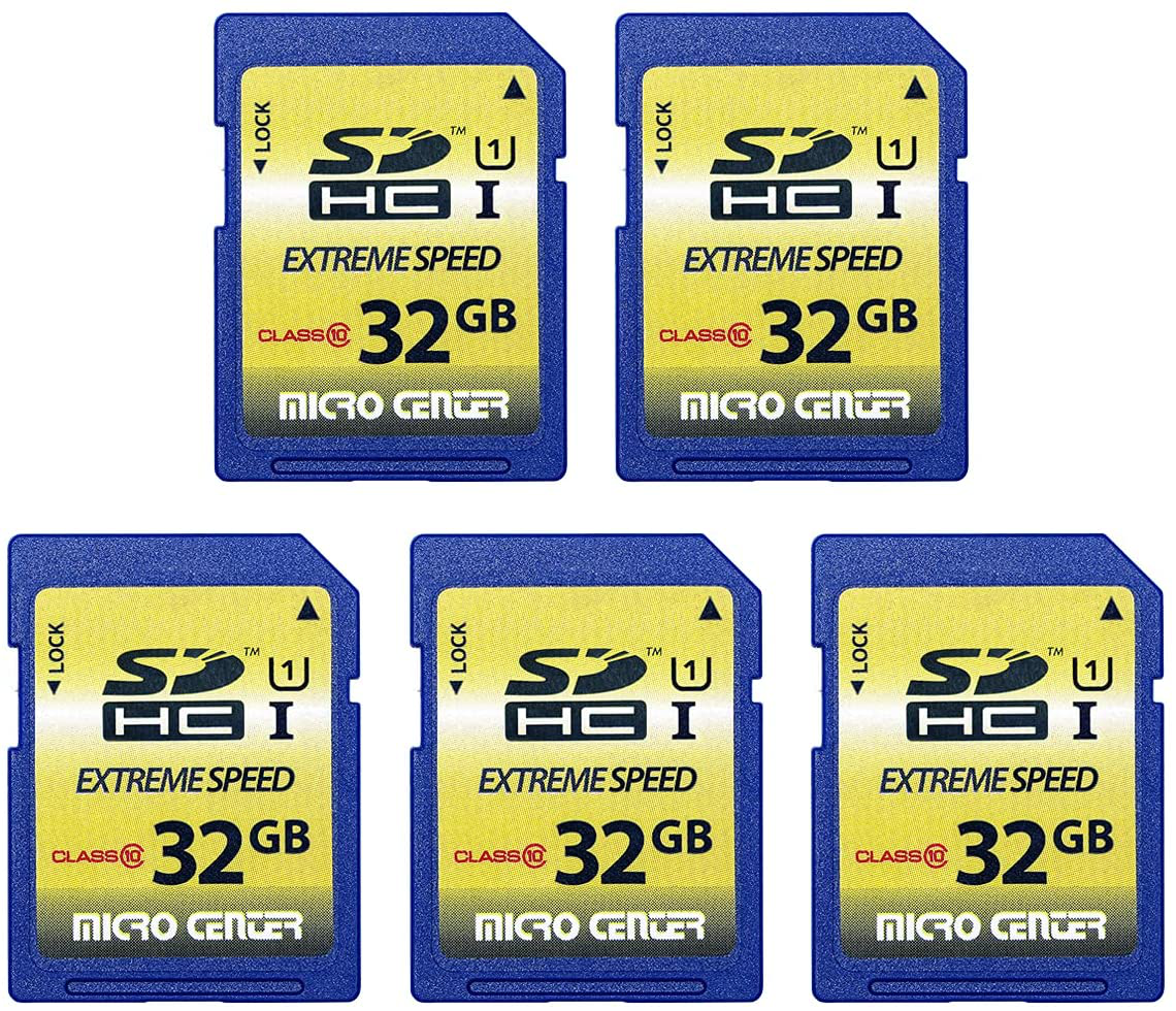 Class 10 SDHC Flash Memory Card SD Card by Micro Center