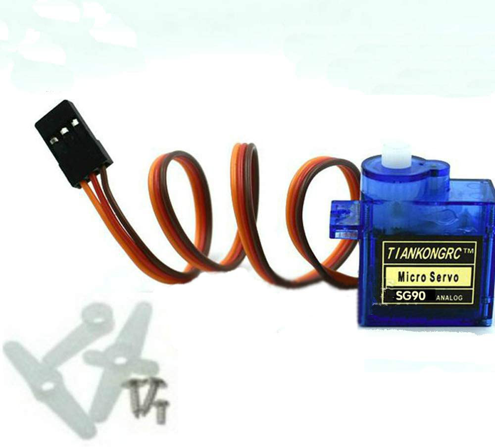 10Pcs SG90 9g Micro Servos for RC Robot Helicopter Airplane Controls Car Boat
