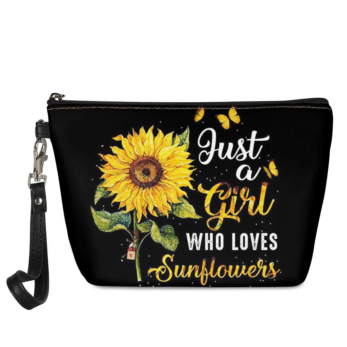 Cosmetic Bag Makeup Bag Zipper Pencil Clutch
