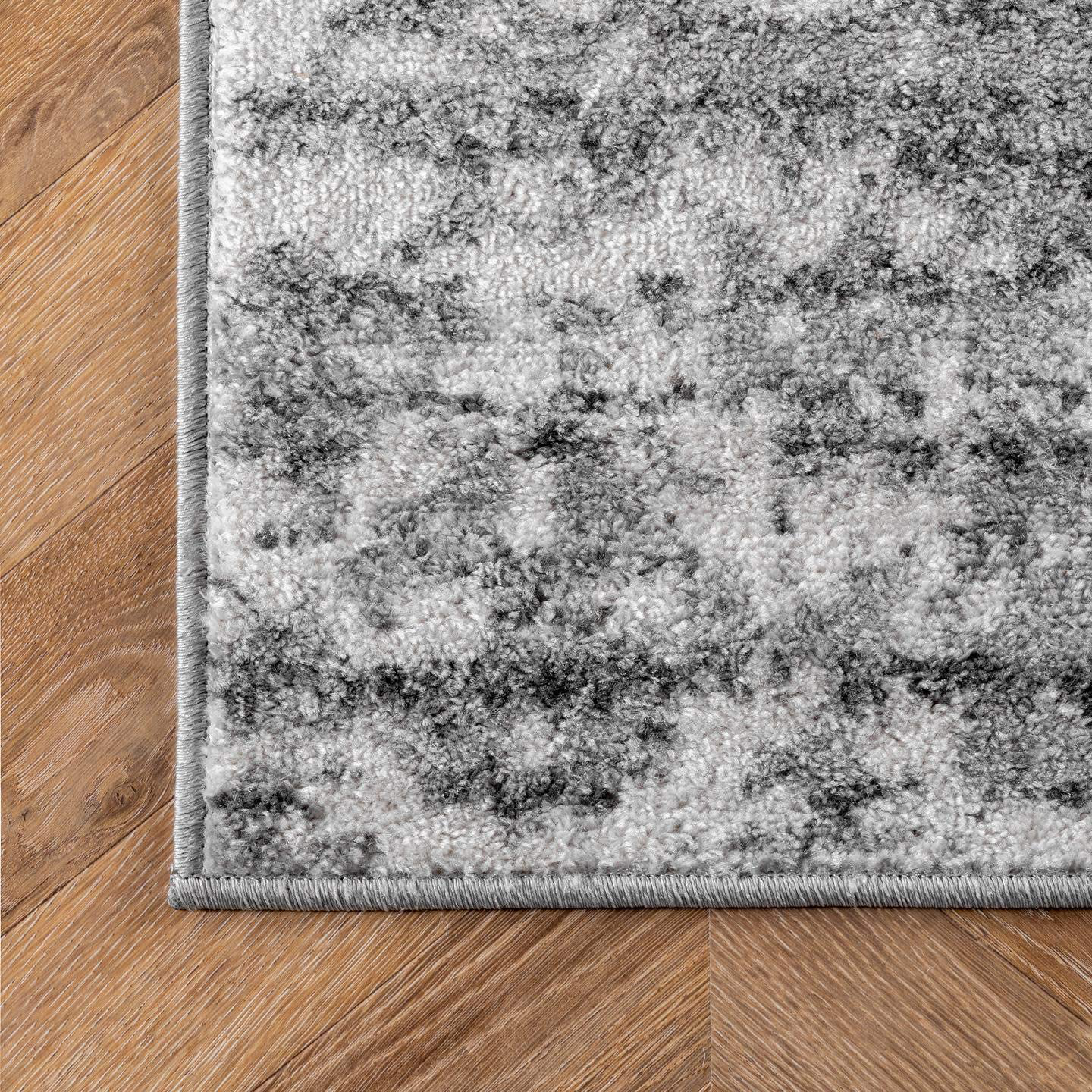 nuLOOM Misty Shades Deedra Runner Rug, 2' 6" x 12', Grey