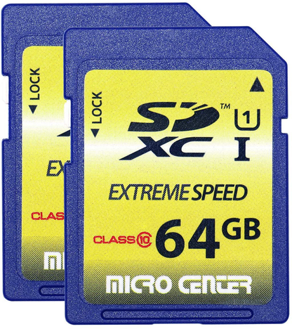 Class 10 SDHC Flash Memory Card SD Card by Micro Center