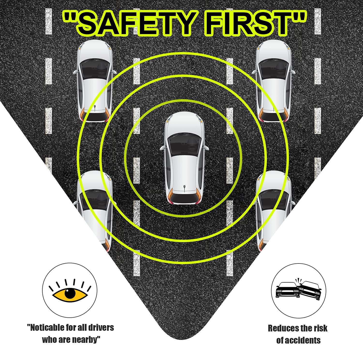 psler Student Driver Magnet for Car,be Patient Student Driver Magnet Boys and Girls New Student Driver Sticker Safety Warning Red and Yellow Reflective Signs Reusable Movable 10.8×3.7inch 3 Pcs Gifts