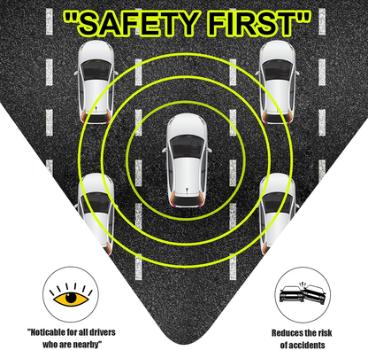psler Student Driver Magnet for Car,be Patient Student Driver Magnet Boys and Girls New Student Driver Sticker Safety Warning Red and Yellow Reflective Signs Reusable Movable 10.8×3.7inch 3 Pcs Gifts