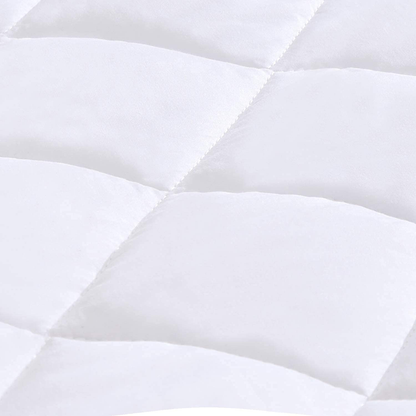 LDC Queen Mattress Pad with 16-Inch Deep Pocket, Comfortable, Breathable, Easy to Put on The Stretchable Quilted Fitted Mattress Cover