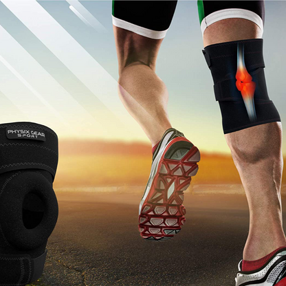 Adjustable Neoprene Runners Sport Knee Brace 