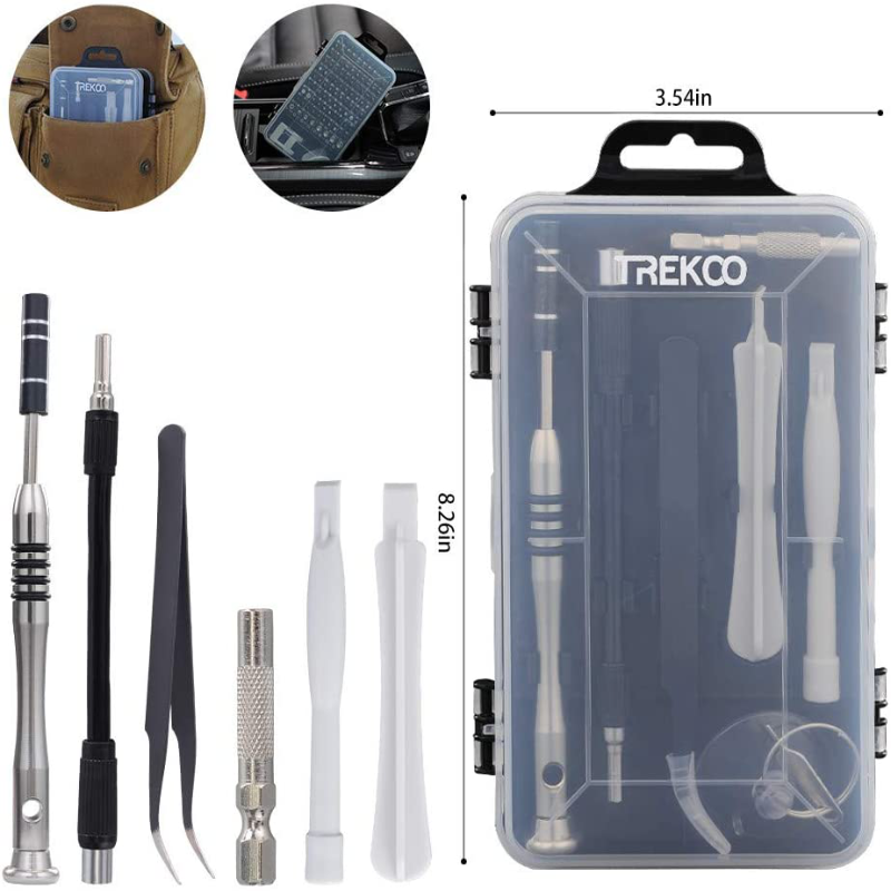 110 Piece Precision Magnetic Screwdriver Set with Case