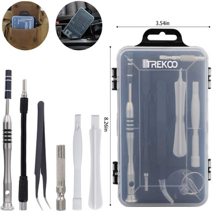 110 Piece Precision Magnetic Screwdriver Set with Case