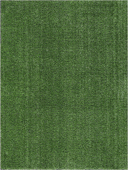 Ottomanson Evergreen Artificial Turf Area Rug, 20" X 59", Green