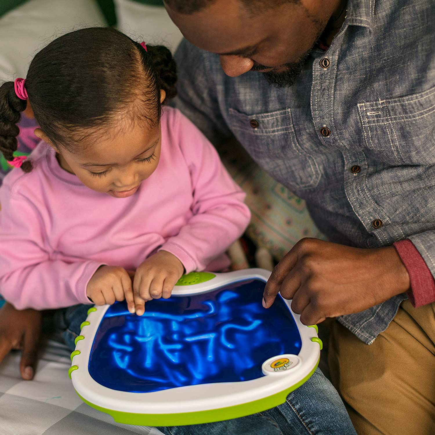My First Crayola Touch Lights, Musical Doodle Board, Toddler Toy, Gift, White, Green