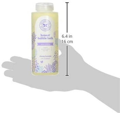 The Honest Company Truly Calming Lavender Bubble Bath Tear Free Kids Bubble Bath Naturally Derived Ingredients & Essential Oils Sulfate & Paraben Free Baby Bath 12 Fl Oz