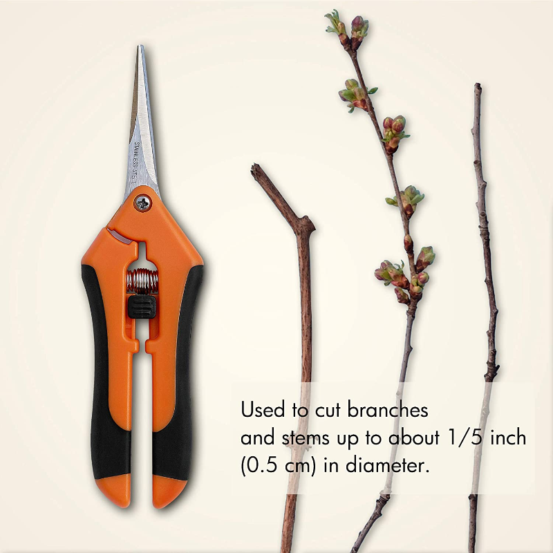 2 Pack 6.5'' Hand Pruning Shears
