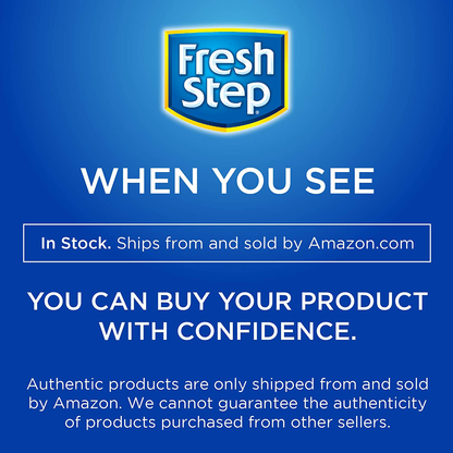 7 Count Fresh Step Drawstring Scented or Unscented Cat Litter Box Liners