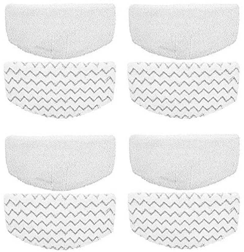 ITidyHome 8 Pack Replacement Pads for Bissell Powerfresh Hard Floor Steam Cleaner 1940 1440 1806 Series Steam Mop Compare to Part # 5938 & 203-2633