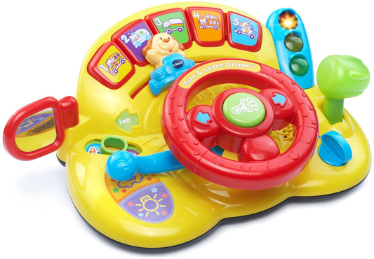 VTech Turn and Learn Driver (Frustration Free Packaging),Yellow