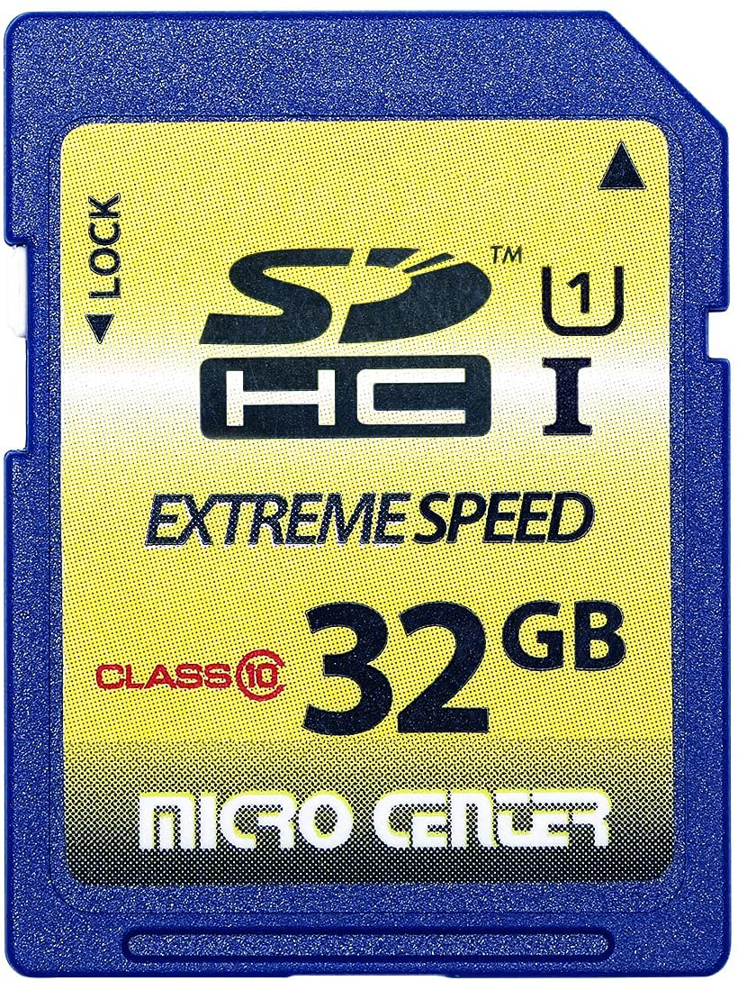 Class 10 SDHC Flash Memory Card SD Card by Micro Center