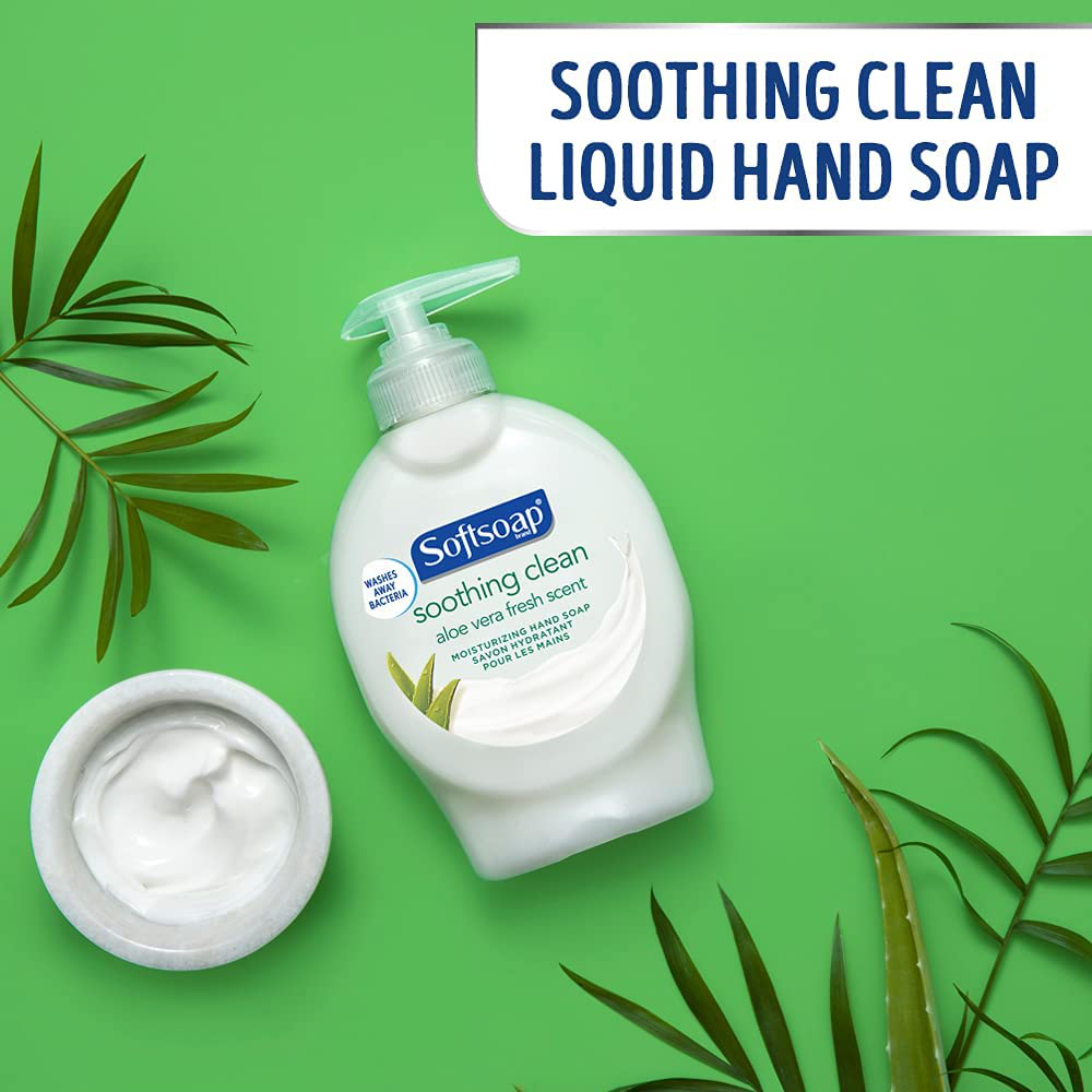 Softsoap Liquid Hand Soap, Aloe - 7.5 fluid ounce