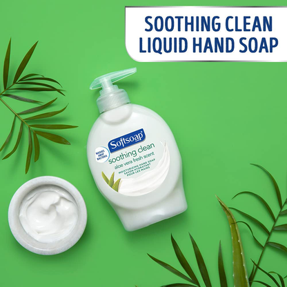 Softsoap Liquid Hand Soap, Aloe - 7.5 fluid ounce