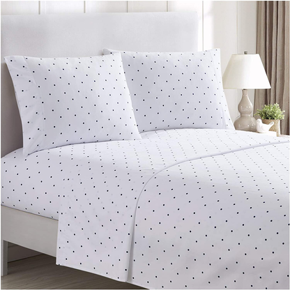 Mellanni Bed Sheet Set - Brushed Microfiber 1800 Bedding - Wrinkle, Fade, Stain Resistant - 3 Piece (Twin, Baby Blue)