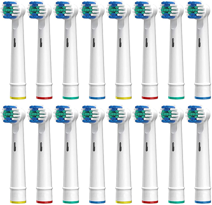 Electric Toothbrush Replacement Heads Compatible with Oral B Precision Clean Electric Toothbrush Soft Bristles Brush Heads