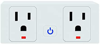 Wi-Fi Smart Plug Wireless Mini Outlet with Schedule Compatible with Alexa Echo, Works with Google Home