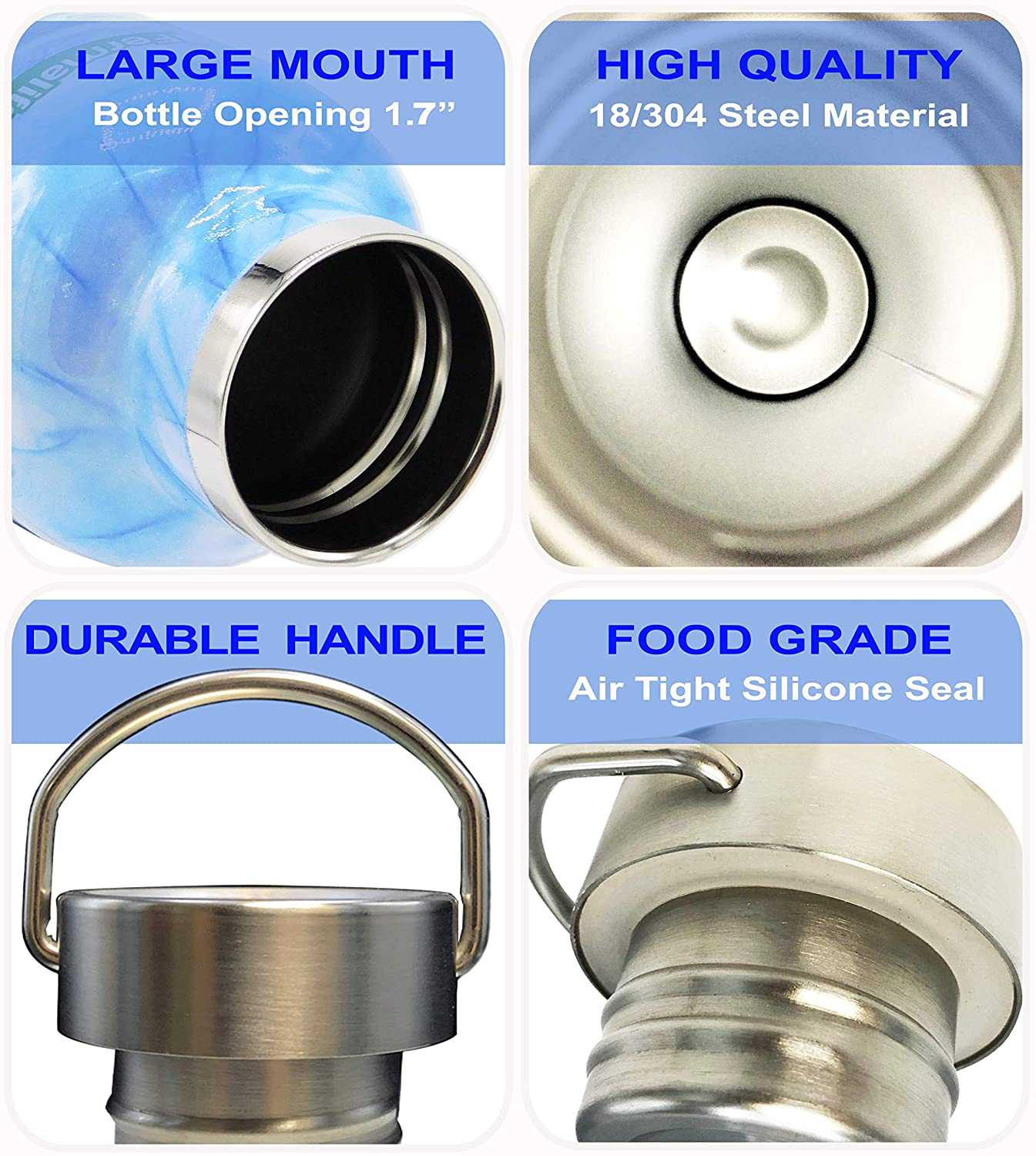 Fermalife Stainless Steel - Vacuum Sealed Double Insulated - Water Bottle